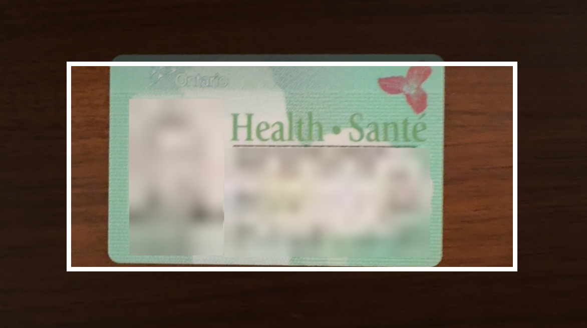 Health Card Scanner